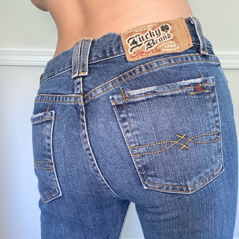 Y2K Low rise Vintage Lucky Brand Jeans:) size 2
